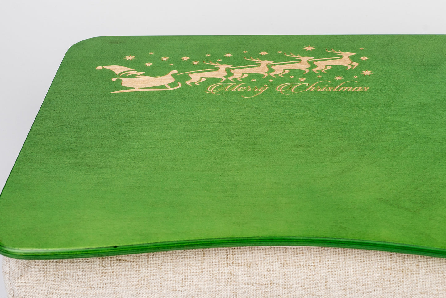 Bed Tray Merry Christmas Foam Pillow Stand