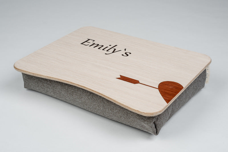 Personalized Bed Tray / Set of 2 / Foam Pillow Stand