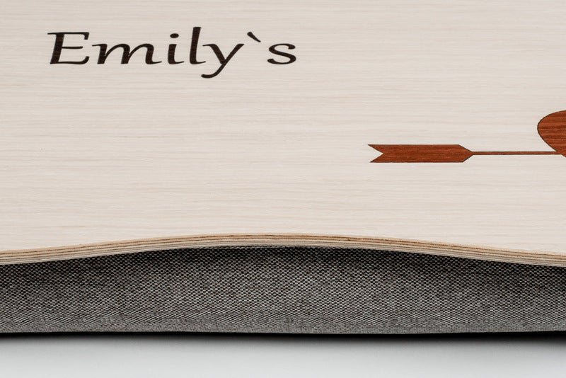 Personalized Bed Tray / Set of 2 / Foam Pillow Stand