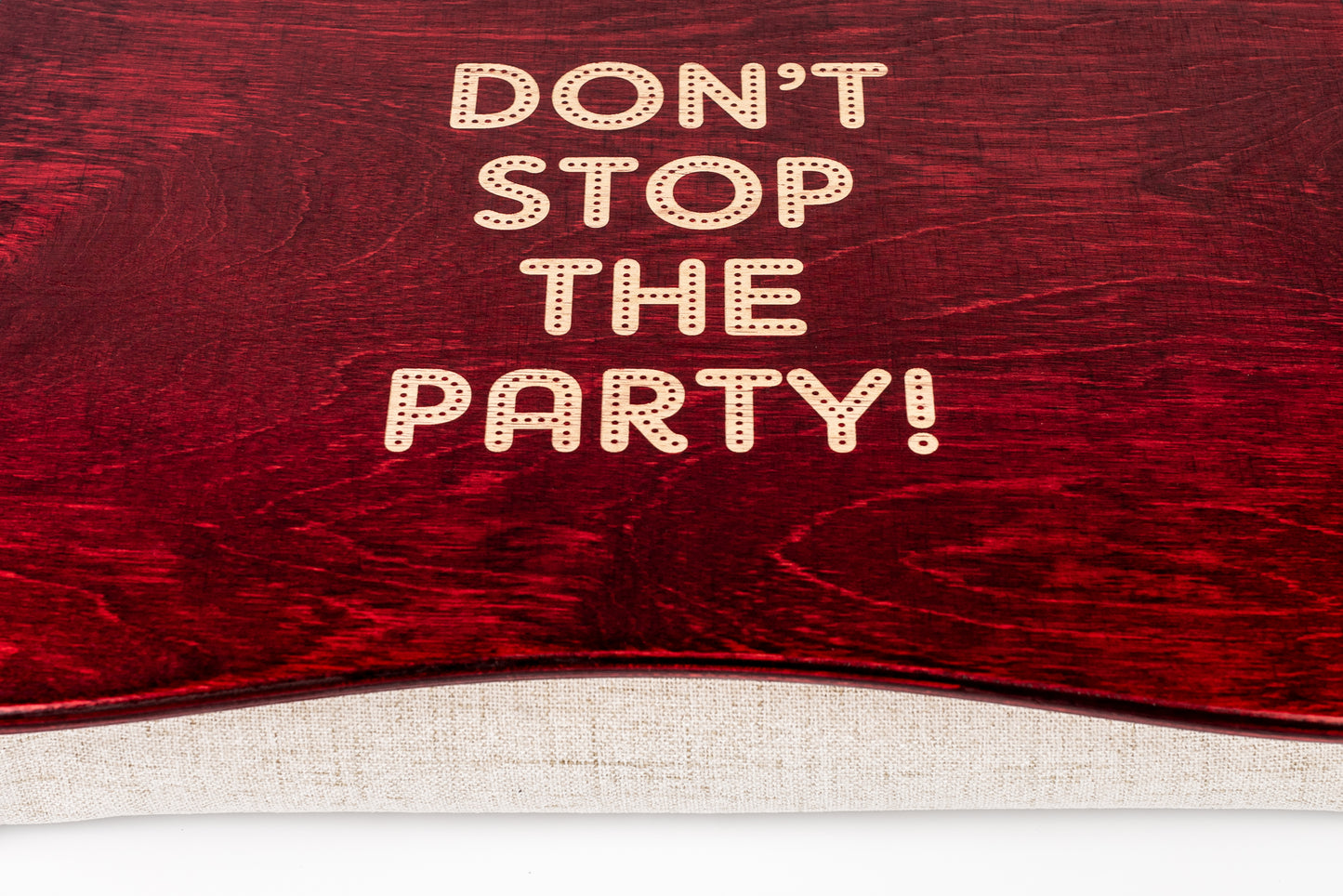 Bed Tray "Don`t Stop the Party!" / Foam Pillow Stand