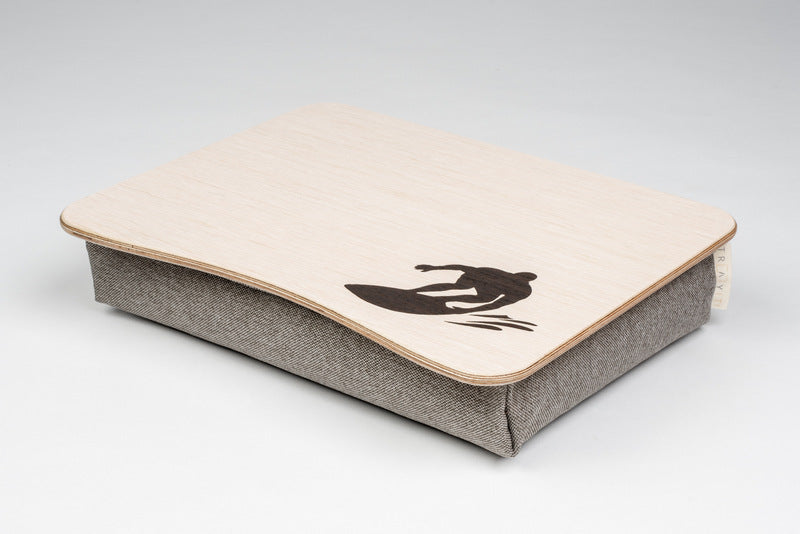 Surfing Bed Tray Foam Pillow Stand