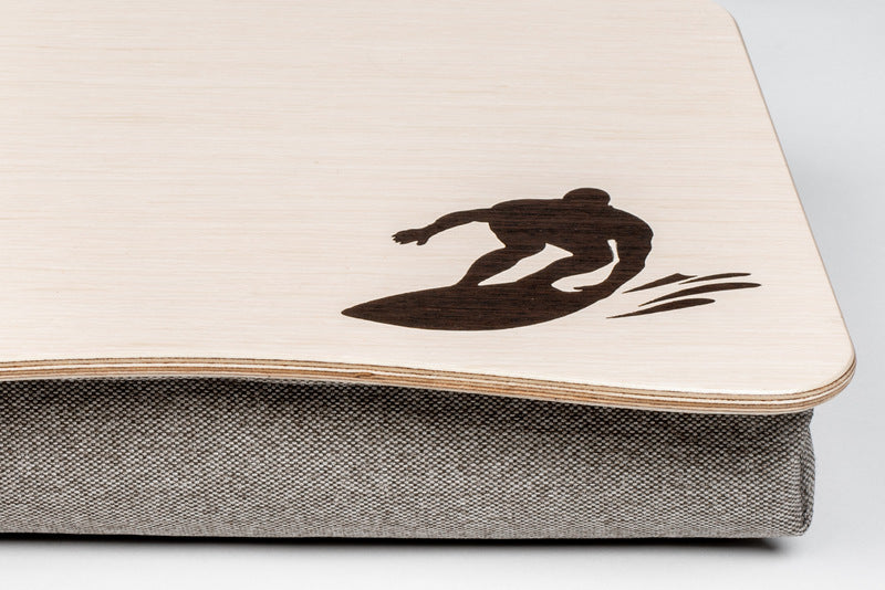 Surfing Bed Tray Foam Pillow Stand