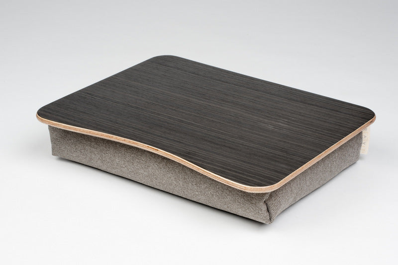 Betttablett / Kissenständer aus Schaumstoff, Ebenholz