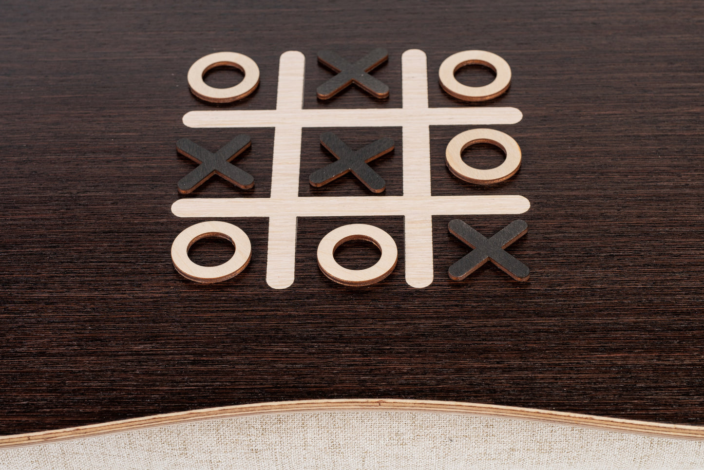 Laptop-Betttablett, Tic Tac Toe, Schaumstoff-Kissenständer