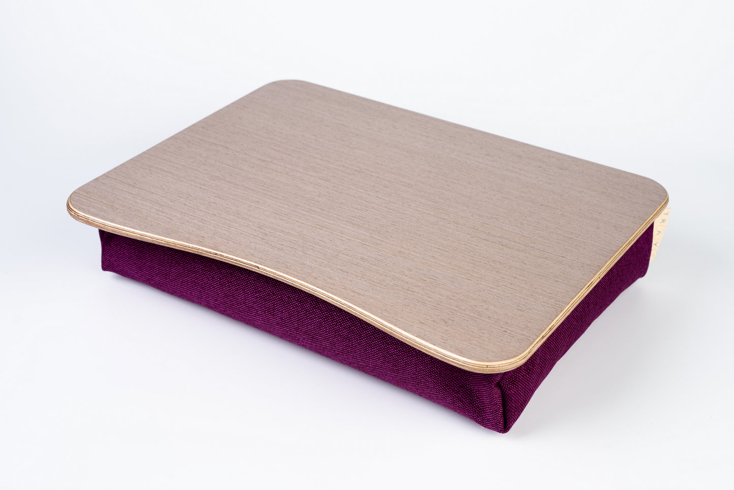 Bleach Oak Bed Tray / Foam Pillow Stand