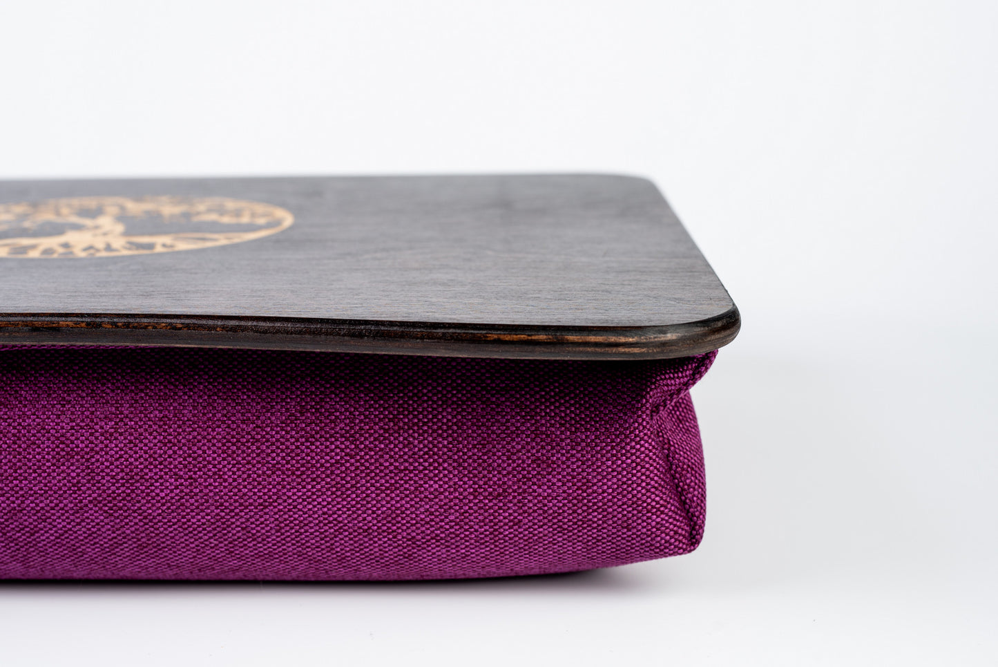 Tree of Life Laptop Bed Tray Dark Brown Foam Pillow Stand
