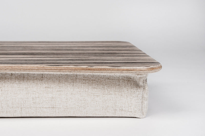 Zebrano Bed Tray Foam Pillow Stand