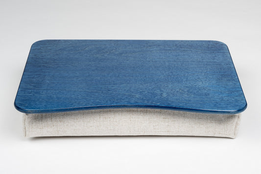 Laptop-Betttablett, blauer Schaumstoff-Kissenständer