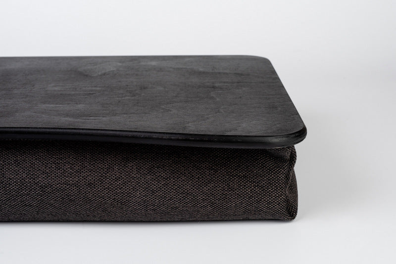 Laptop-Betttablett Schwarz / Schaumstoff-Kissenständer