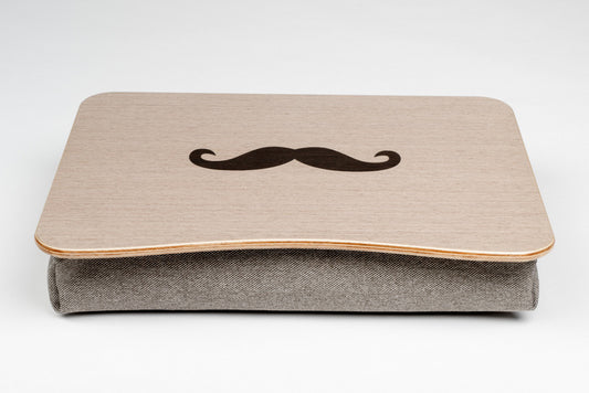 Mustache Betttablett Schaumstoff-Kissenständer