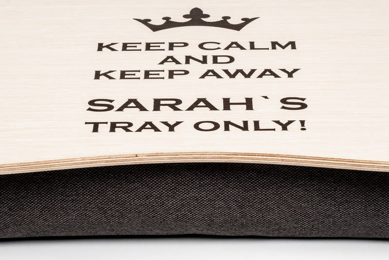 Personalized Laptop Bed Tray  Foam Pillow Stand
