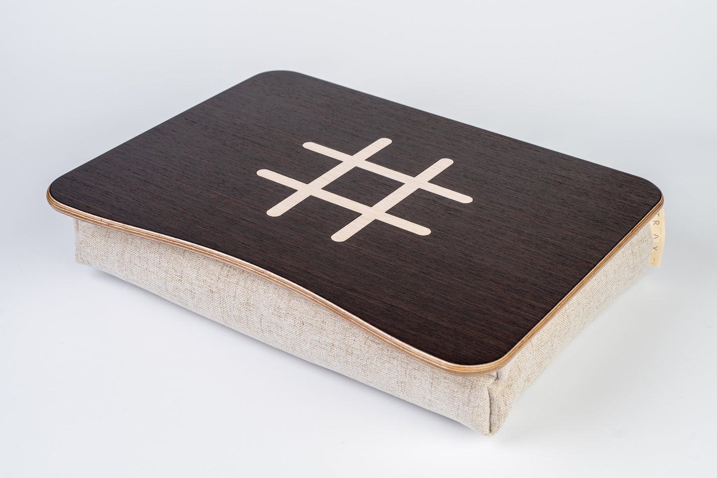 Laptop-Betttablett, Tic Tac Toe, Schaumstoff-Kissenständer