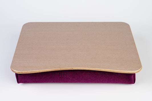 Bleach Oak Bed Tray /  Foam Pillow Stand