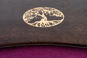 Tree of Life Laptop Bed Tray Dark Brown