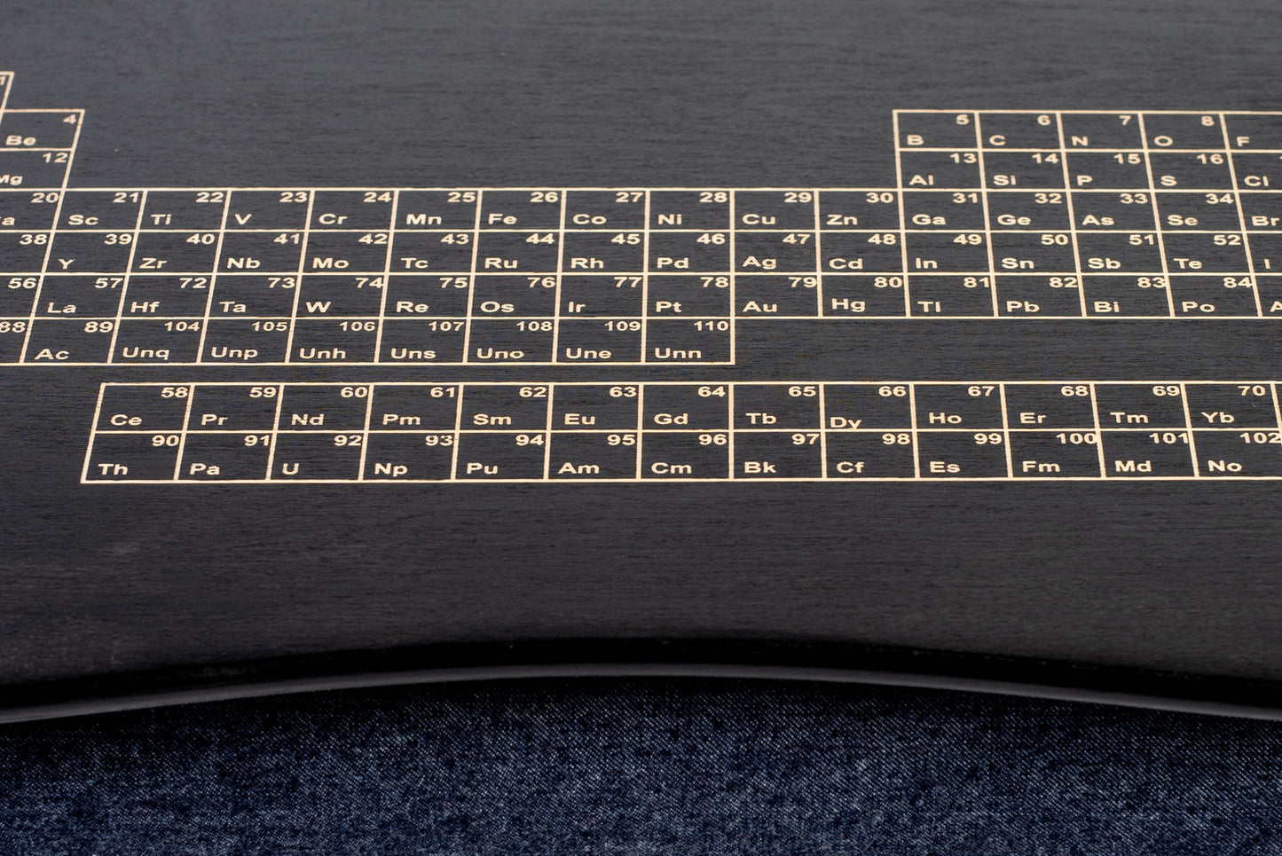 Periodensystem Laptop Bett Tablett Schaumstoff Kissenständer